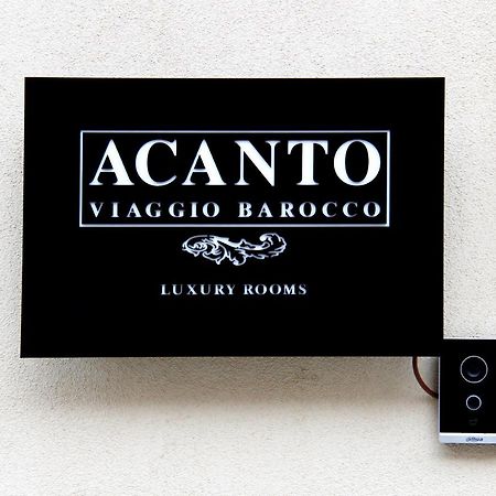Acanto -Viaggio Barocco Рагуза Экстерьер фото